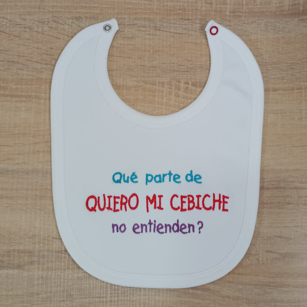 Baberos Frases